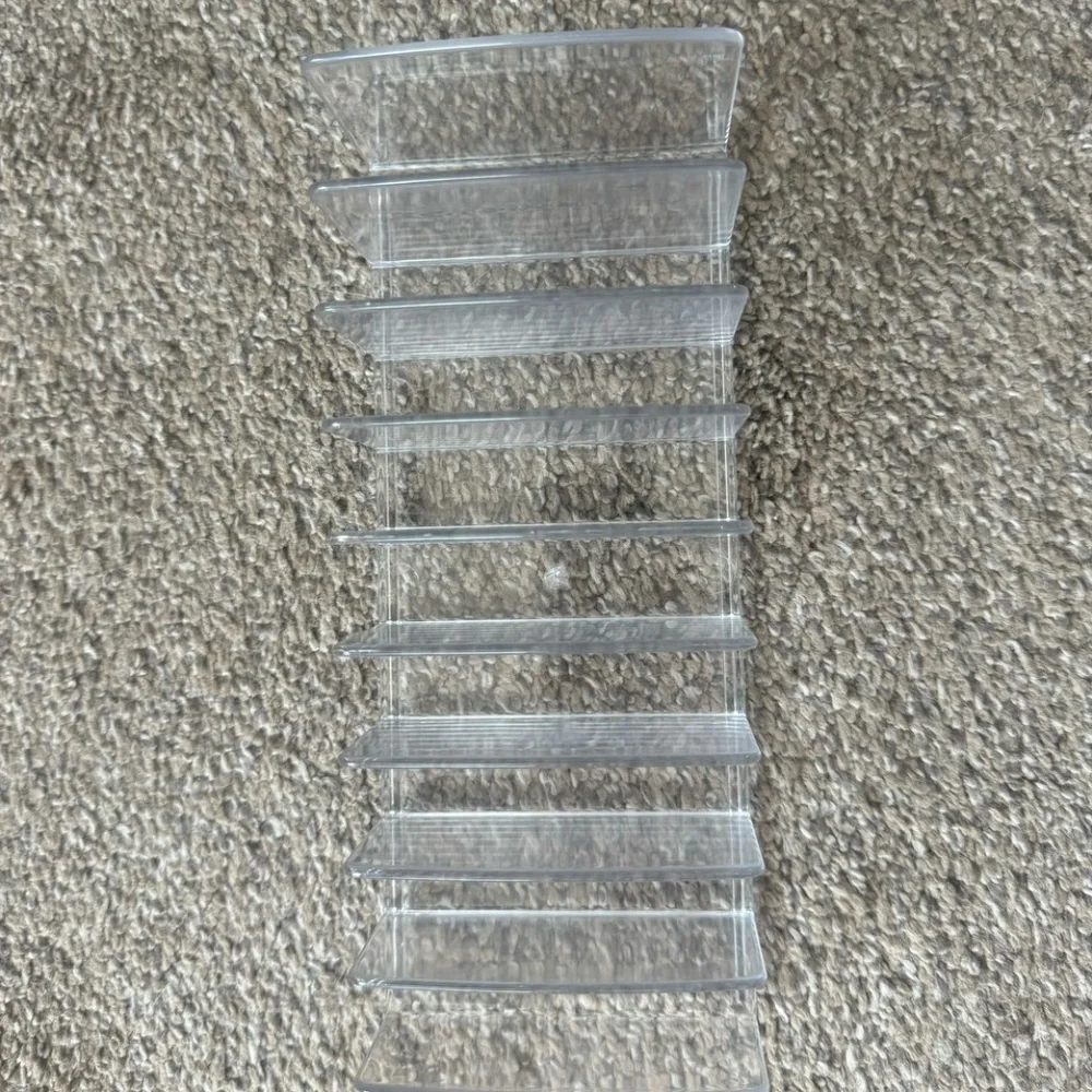 acrylic 9-slot acrylic palette holder